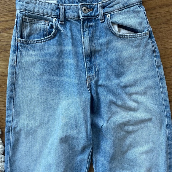 Zara Barrel Jeans sz 2 - Picture 5 of 5